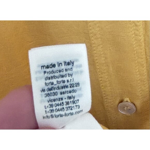 Forte Forte Ombré Marigold Midi Dress Size  US 4 Made In Italy - Picture 6 of 7